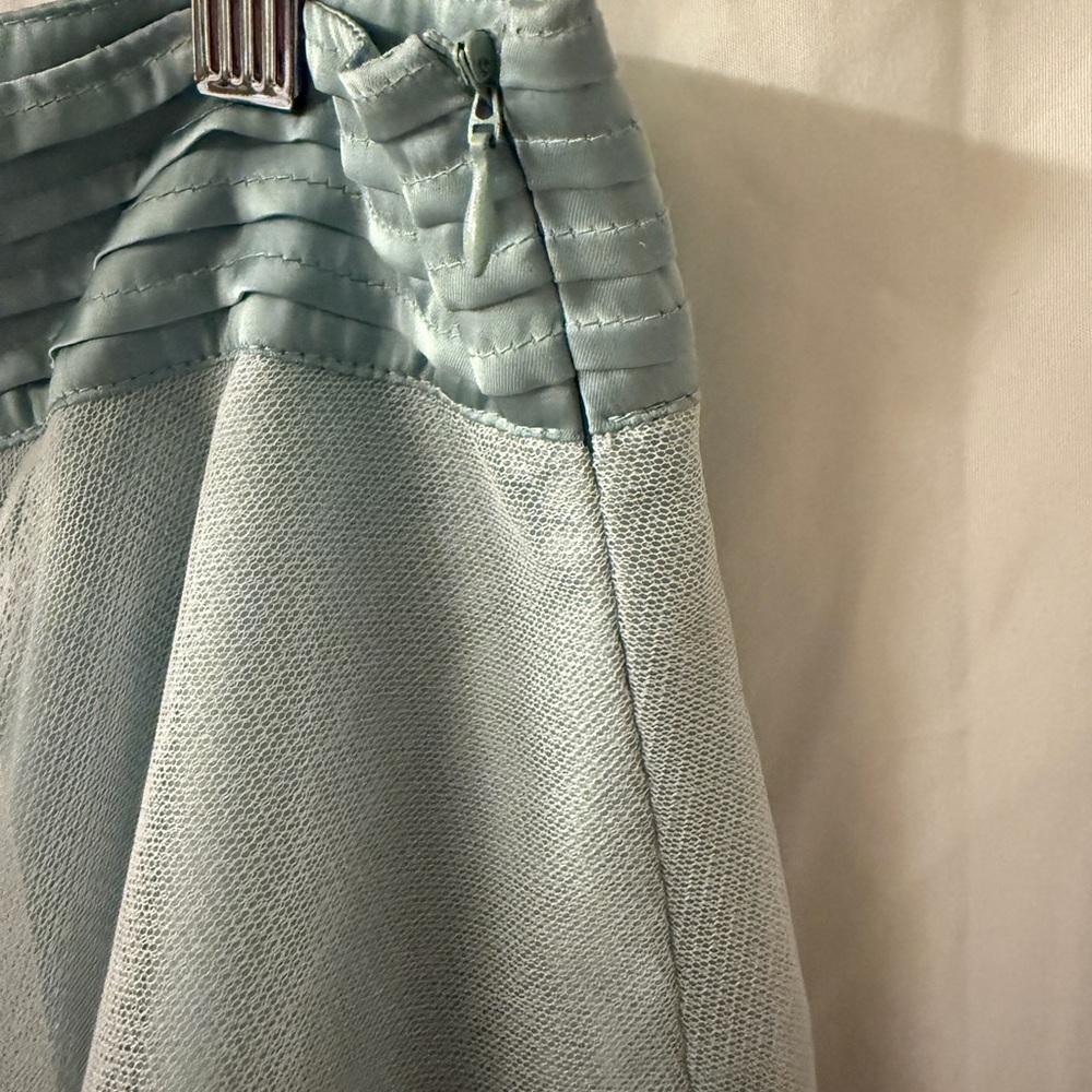 Ryu Elegant Mint Green Tulle Skirt size Medium - Picture 5 of 13